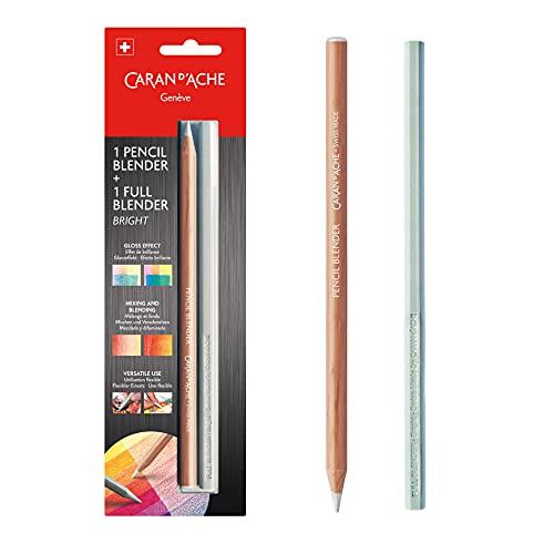 Caran d'Ache Blender Stift Full Blender Bright Holzgefasst 2-Teilig, 0902.301, One Size von Caran d'Ache