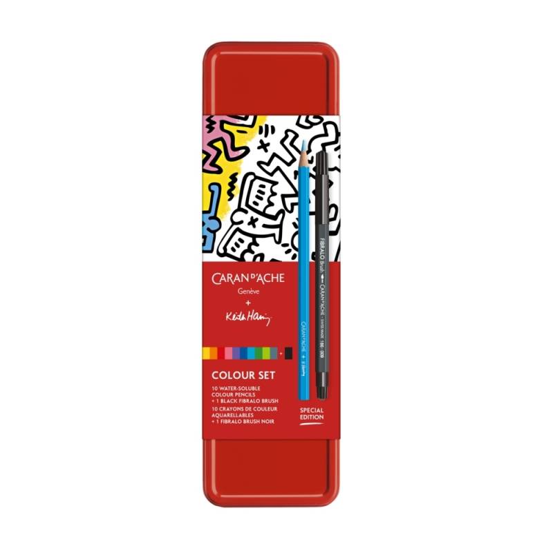 Caran d'Ache Buntstifte Keith Haring 10 Stk. - Special Edition von Caran d'Ache