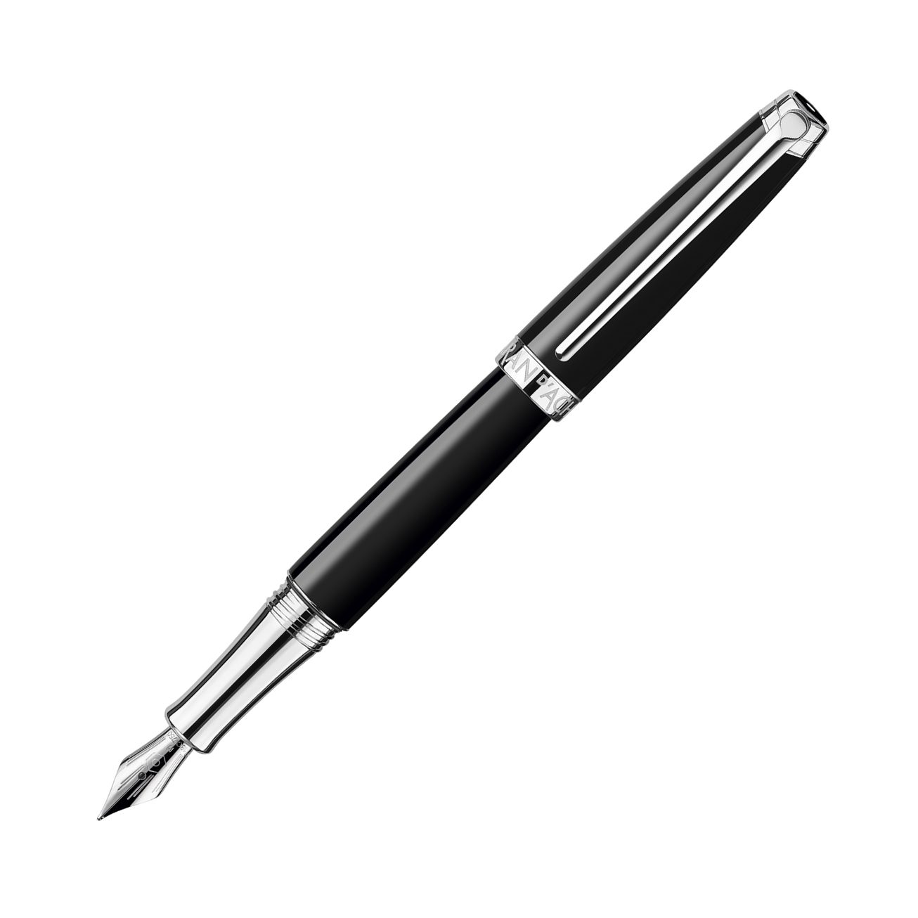 Caran d'Ache Füllhalter Leman Ebony schwarz B von Caran d'Ache