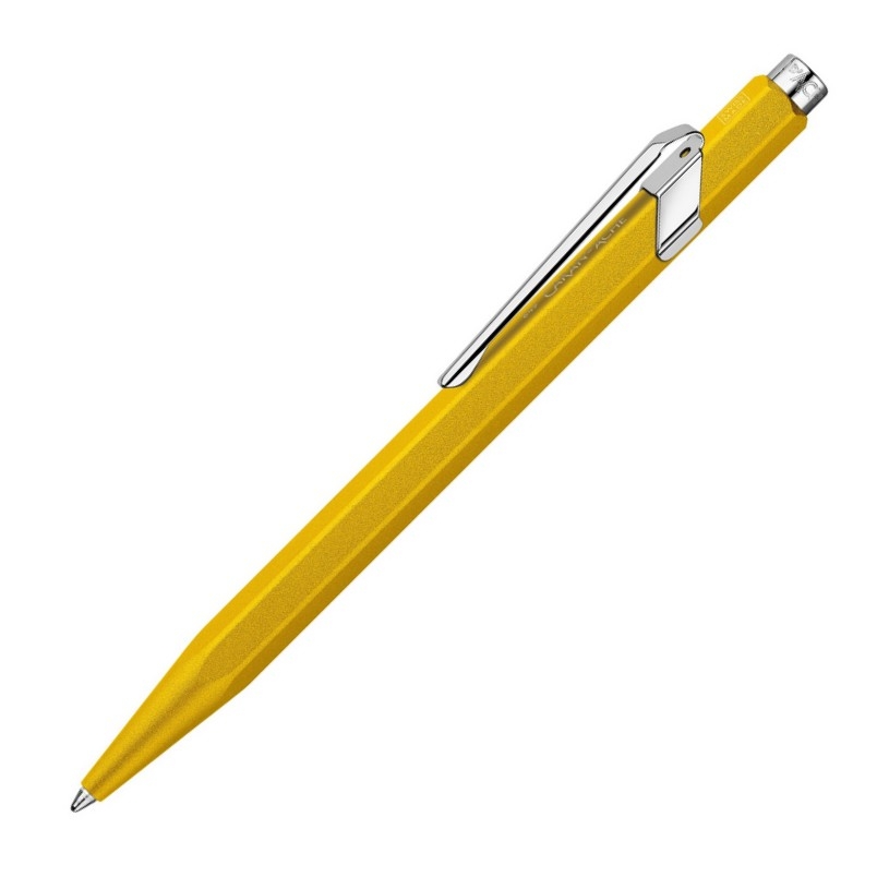 Caran d'Ache Kugelschreiber 849 Colormat-X gelb mit Slimpack von Caran d'Ache