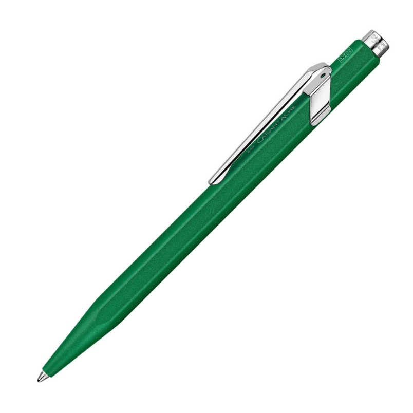 Caran d'Ache Kugelschreiber 849 Colormat-X grün mit Slimpack von Caran d'Ache