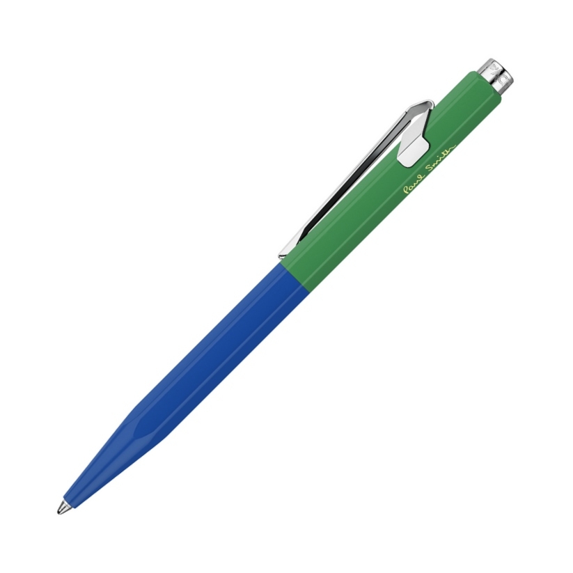 Caran d'Ache Kugelschreiber 849 Paul Smith Edition 4 Cobalt Blue - Emerald Green von Caran d'Ache