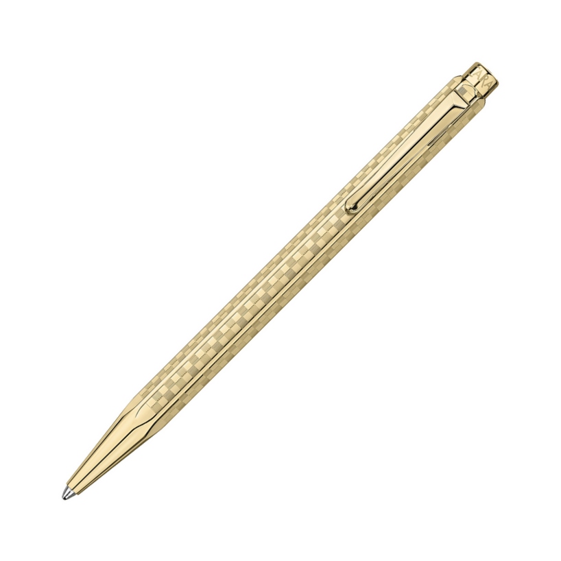 Caran d'Ache Kugelschreiber Ecridor Damier Gold Caran d'Ache Kugelschreiber Ecridor Damier Gold von Caran d'Ache