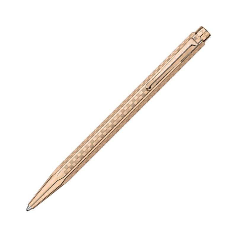 Caran d'Ache Kugelschreiber Ecridor Damier Roségold von Caran d'Ache