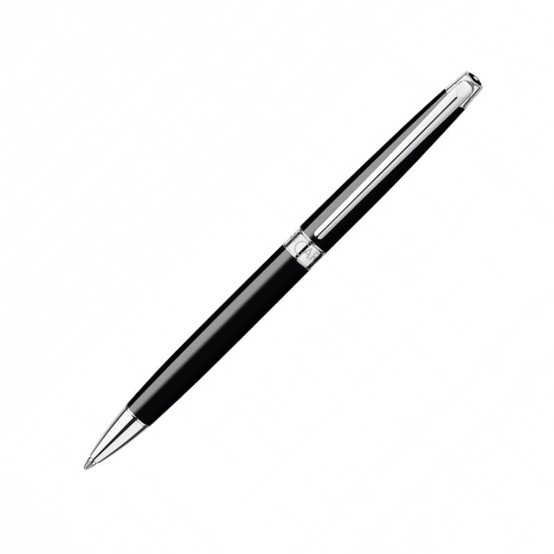 Caran d'Ache Kugelschreiber Leman Slim Schwarz von Caran d'Ache