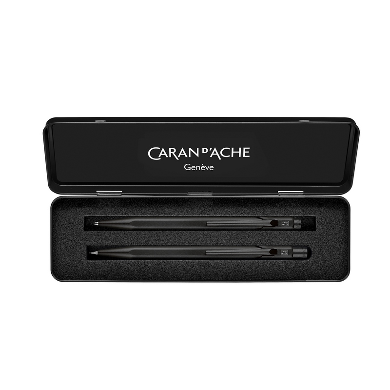 Caran d'Ache Kugelschreiber & Druckbleistift Set 849 Black Code von Caran d'Ache