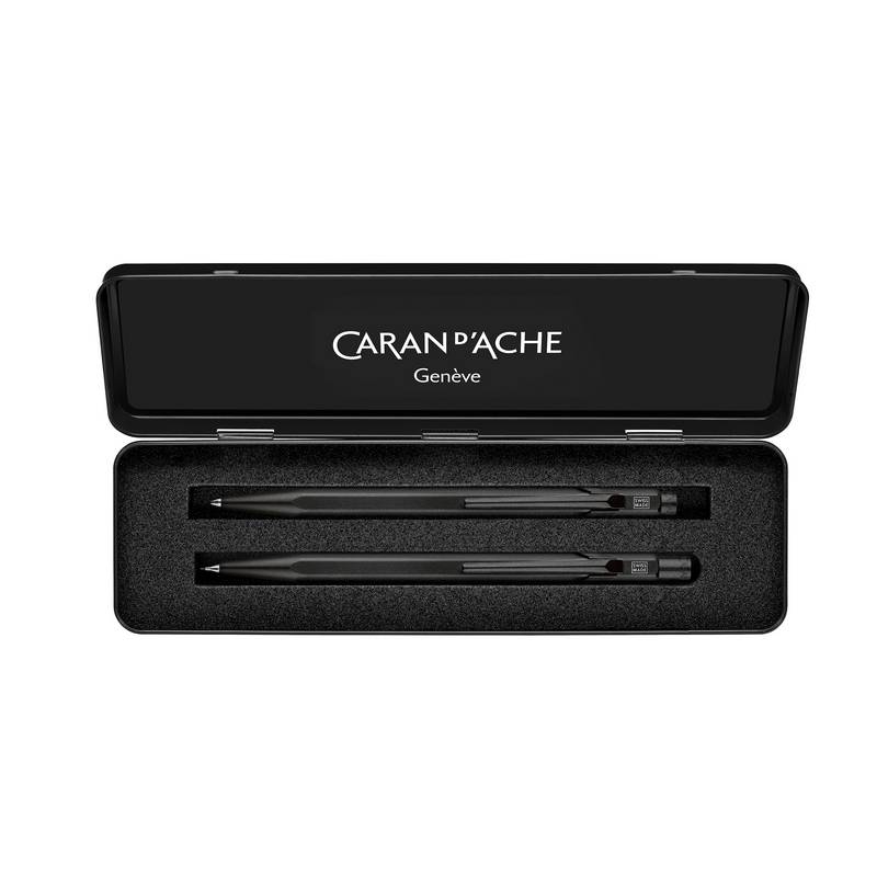Caran d'Ache Kugelschreiber & Druckbleistift Set 849 Black Code von Caran d'Ache