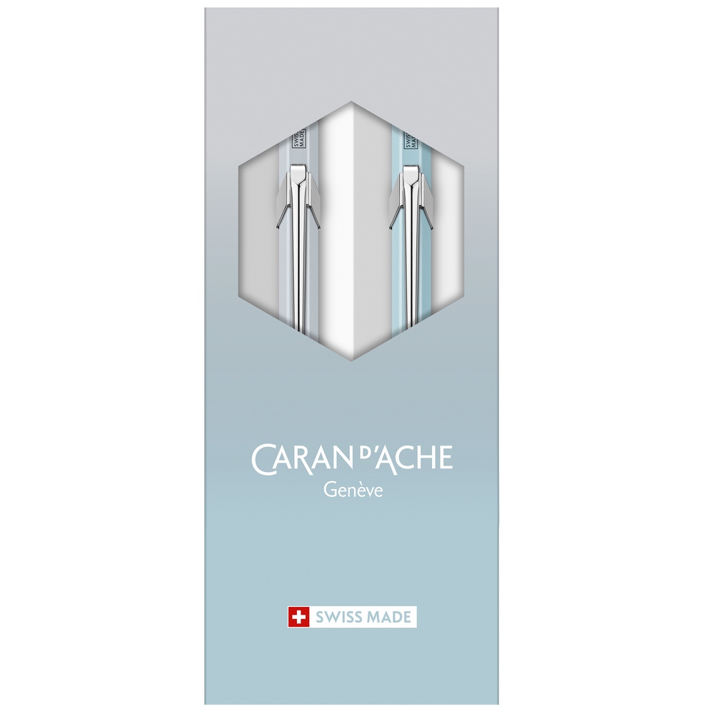 Caran d'Ache Kugelschreiber & Druckbleistift Set 849 Blue Lagoon Caran d'Ache Kugelschreiber & Druckbleistift Set 849 Blue Lagoon von Caran d'Ache