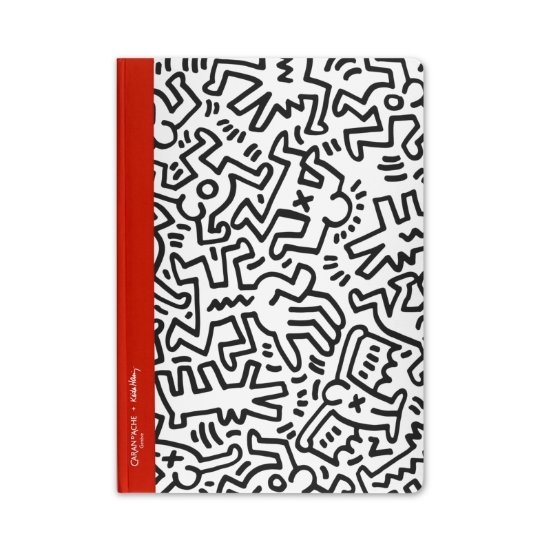 Caran d'Ache Notizbuch A5 Keith Haring Punktkariert - Special Edition Caran d'Ache Notizbuch A5 Keith Haring Punktkariert - Special Edition von Caran d'Ache