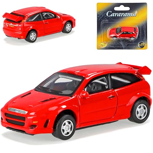 CARARAMA Ford Focus 1. Generation Rot St 3 TÜrer 1/72 Modellauto Modell Auto CARARAMA Ford Focus 1. Generation Rot St 3 TÜrer 1/72 Modellauto Modell Auto von Cararama