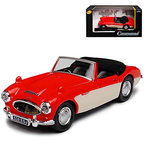 Cararama Austin Healey Cabrio Rot Offen 1/43 Modell Auto Cararama Austin Healey Cabrio Rot Offen 1/43 Modell Auto von Cararama