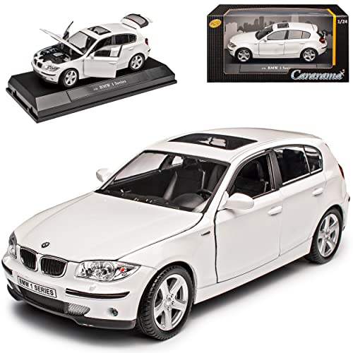 Cararama B*M*W 1er E87 5 Türer Weiss 2004-2011 1/24 Modell Auto mit individiuellem Wunschkennzeichen Cararama B*M*W 1er E87 5 Türer Weiss 2004-2011 1/24 Modell Auto mit individiuellem Wunschkennzeichen von Cararama