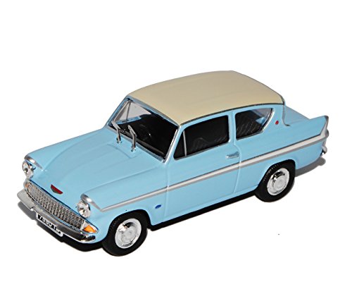 Cararama Ford Anglia MKI Coupe Blau 1/43 Modell Auto mit individiuellem Wunschkennzeichen Cararama Ford Anglia MKI Coupe Blau 1/43 Modell Auto mit individiuellem Wunschkennzeichen von Cararama