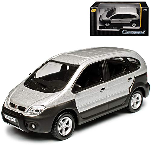 Cararama Renautl Megane Scenic RX4 Silber 1. Generation 1996-2003 Version Phase II Ab 2003 1/43 Modell Auto mit individiuellem Wunschkennzeichen Cararama Renautl Megane Scenic RX4 Silber 1. Generation 1996-2003 Version Phase II Ab 2003 1/43 Modell Auto mit individiuellem Wunschkennzeichen von Cararama