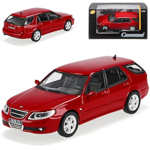Cararama Saab 9-5 Kombi Rot Metallic 1. Generation 1997-2010 1/43 Modell Auto Cararama Saab 9-5 Kombi Rot Metallic 1. Generation 1997-2010 1/43 Modell Auto von Cararama