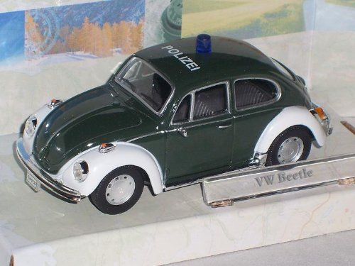 CARARAMA Volkwagen KÄfer Polizei Altes Modell 1/43 Modellauto Modell Auto CARARAMA Volkwagen KÄfer Polizei Altes Modell 1/43 Modellauto Modell Auto von CARARAMA