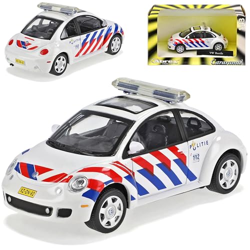 Cararama Volkwagen New Beetle Politie Polizei 1/43 Modellauto Modell Auto Cararama Volkwagen New Beetle Politie Polizei 1/43 Modellauto Modell Auto von Cararama