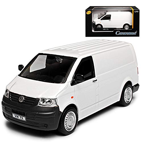 Cararama Volkwagen T5 Transporter Kasten Weiss 2003-2015 1/43 Modell Auto Cararama Volkwagen T5 Transporter Kasten Weiss 2003-2015 1/43 Modell Auto von Cararama