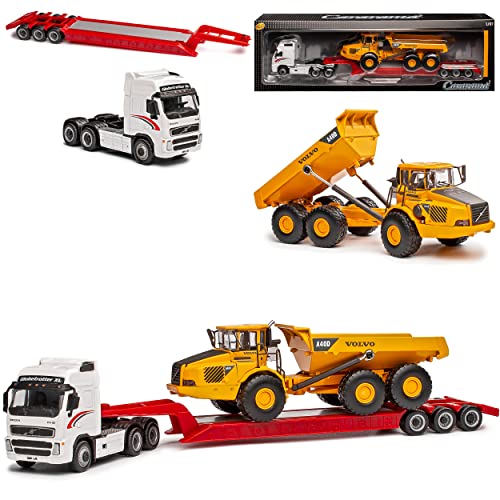 Cararama Volvo FH12 mit Kipper Volvo A40D LKW 1/87 Modell Auto mit individiuellem Wunschkennzeichen Cararama Volvo FH12 mit Kipper Volvo A40D LKW 1/87 Modell Auto mit individiuellem Wunschkennzeichen von Cararama