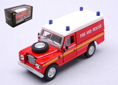 MODELLINO IN SCALA COMPATIBILE Con Land ROVER SERIES III 109 FIRE and RESCUE 1:43 CARARAMA CA553940 MODELLINO IN SCALA COMPATIBILE Con Land ROVER SERIES III 109 FIRE and RESCUE 1:43 CARARAMA CA553940 von Cararama