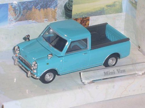 Cararama Mini Cooper Ur Mini Van Pick Up Blau 1/43 Modellauto Modell Auto von Cararama