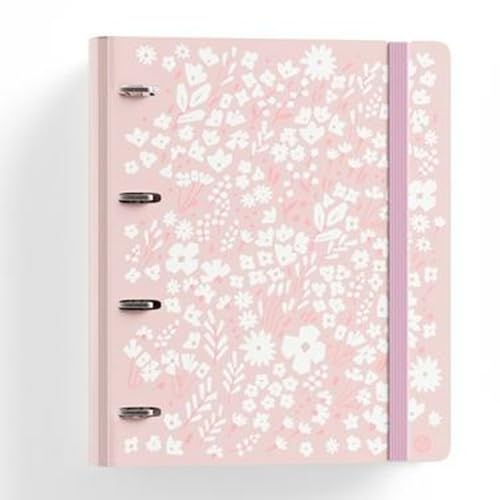 Carchivo Ringbuch Carpetblock Hellrosa A4, Bunt von CARCHIVO IDEAS PRACTICAS
