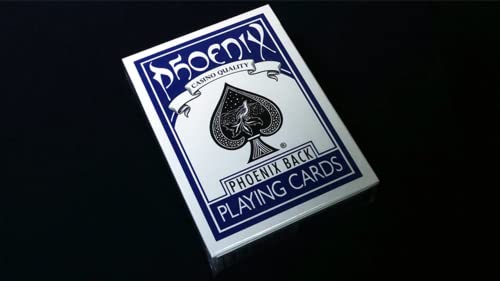 Phoenix Blau von Card-Shark – 1 Trick-Spielkartendeck von Card-Shark.de