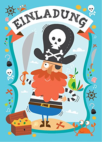 12 Einladungskarten "Piraten" zum Kindergeburtstag + 13 Aufkleber GRATIS - für Jungen und Mädchen / Piratenparty Schatzsuche Mitgebsel Geburtstagseinladungen Karten Einladungen Geburtstag Kinder 12 Einladungskarten "Piraten" zum Kindergeburtstag + 13 Aufkleber GRATIS - für Jungen und Mädchen / Piratenparty Schatzsuche Mitgebsel Geburtstagseinladungen Karten Einladungen Geburtstag Kinder von CardWheels