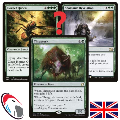 5 Verschiedene grüne Rares Magic: The Gathering Karten - Englisch 5 Verschiedene grüne Rares Magic: The Gathering Karten - Englisch von Cardicuno