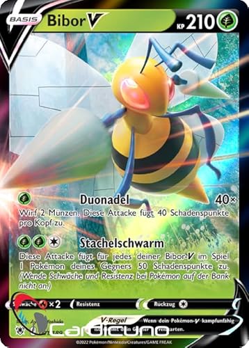 Cardicuno ASR Bibor V 001/189 Astralglanz Sammelkarte | Beedrill Deutsch Cardicuno ASR Bibor V 001/189 Astralglanz Sammelkarte | Beedrill Deutsch von Cardicuno