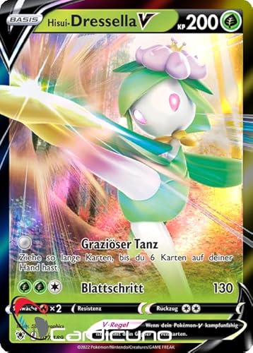Cardicuno ASR Hisui-Dressella V 017/189 Astralglanz Pokemon Sammelkarte Deutsch Cardicuno ASR Hisui-Dressella V 017/189 Astralglanz Pokemon Sammelkarte Deutsch von Cardicuno