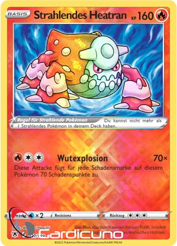 Cardicuno ASR Strahlendes Heatran 027/189 Astralglanz Sammelkarte Deutsch Cardicuno ASR Strahlendes Heatran 027/189 Astralglanz Sammelkarte Deutsch von Cardicuno
