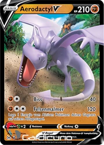 Cardicuno Aerodactyl V 092/196 Verlorener Ursprung Pokémon Sammelkarte Deutsch Cardicuno Aerodactyl V 092/196 Verlorener Ursprung Pokémon Sammelkarte Deutsch von Cardicuno