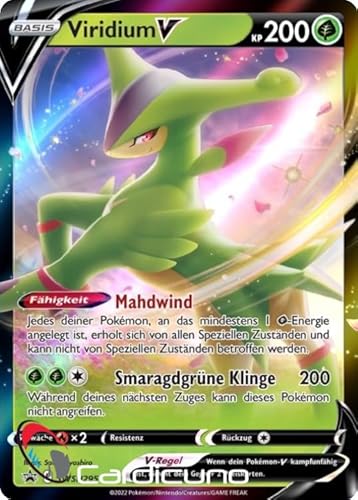 Cardicuno CC Viridium V SWSH295 Schwert & Schild Promo Sammelkarte Deutsch Cardicuno CC Viridium V SWSH295 Schwert & Schild Promo Sammelkarte Deutsch von Cardicuno
