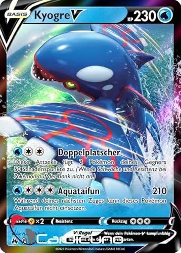 Cardicuno CRZ 037/159 Kyogre V Zenit der Könige Deutsch Cardicuno CRZ 037/159 Kyogre V Zenit der Könige Deutsch von Cardicuno