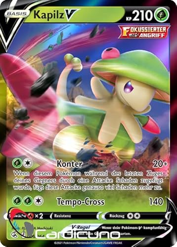 Cardicuno FST Kapilz V 006/264 Fusionsangriff Sammelkarte Deutsch von Cardicuno