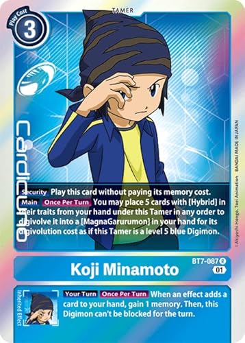 Cardicuno Koji Minamoto BT7-087 EN Digimon Next Adventure Sammelkarte Cardicuno Koji Minamoto BT7-087 EN Digimon Next Adventure Sammelkarte von Cardicuno