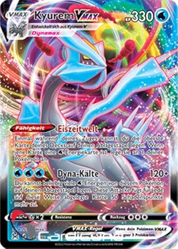 Cardicuno Kyurem VMAX 049/196 Verlorener Ursprung Pokémon Sammelkarte Deutsch von Cardicuno