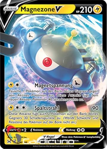 Cardicuno Magnezone V 056/196 Verlorener Ursprung Pokémon Sammelkarte Deutsch Cardicuno Magnezone V 056/196 Verlorener Ursprung Pokémon Sammelkarte Deutsch von Cardicuno