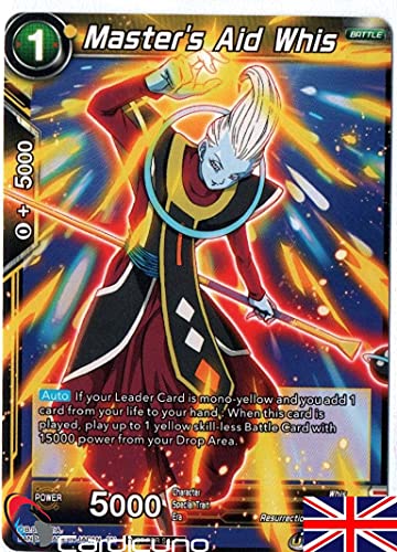Cardicuno - Master's Aid Whis - P-283 PR - Dragon Ball Super - Englisch - Mit Toploader Cardicuno - Master's Aid Whis - P-283 PR - Dragon Ball Super - Englisch - Mit Toploader von Cardicuno