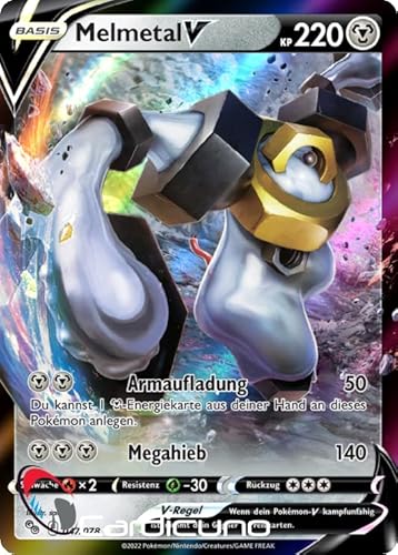 Cardicuno Melmetal V 047/078 Pokémon Go Sammelkarte Deutsch Cardicuno Melmetal V 047/078 Pokémon Go Sammelkarte Deutsch von Cardicuno