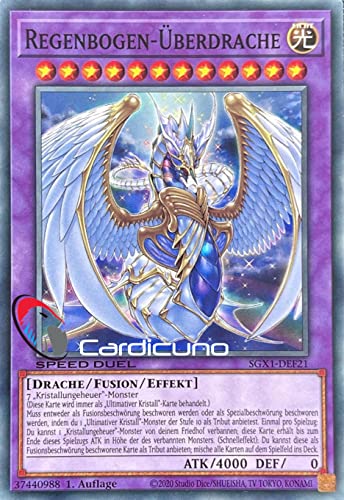Cardicuno Regenbogen-Überdrache, DE 1A Common SGX1-DEF21 Cardicuno Regenbogen-Überdrache, DE 1A Common SGX1-DEF21 von Cardicuno