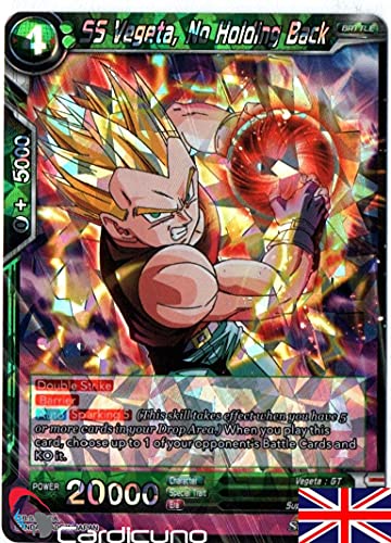 Cardicuno - SS Vegeta, No Holding Back - BT5-058 R - Foil - Dragon Ball Super - Englisch - Mit Toploader Cardicuno - SS Vegeta, No Holding Back - BT5-058 R - Foil - Dragon Ball Super - Englisch - Mit Toploader von Cardicuno