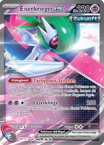 Cardicuno SV04 089/182 Eisenkrieger ex Doppelstern Paradoxrift | Iron Valiant ex Deutsch Cardicuno SV04 089/182 Eisenkrieger ex Doppelstern Paradoxrift | Iron Valiant ex Deutsch von Cardicuno