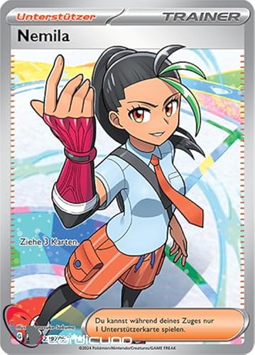 Cardicuno SV045 Nemila 229/091 Full Art Paldeas Schicksale | Nemona Deutsch Cardicuno SV045 Nemila 229/091 Full Art Paldeas Schicksale | Nemona Deutsch von Cardicuno