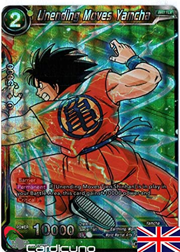 Cardicuno - Unending Moves Yamcha - TB2-054 R - Foil - Dragon Ball Super - Englisch - Mit Toploader Cardicuno - Unending Moves Yamcha - TB2-054 R - Foil - Dragon Ball Super - Englisch - Mit Toploader von Cardicuno