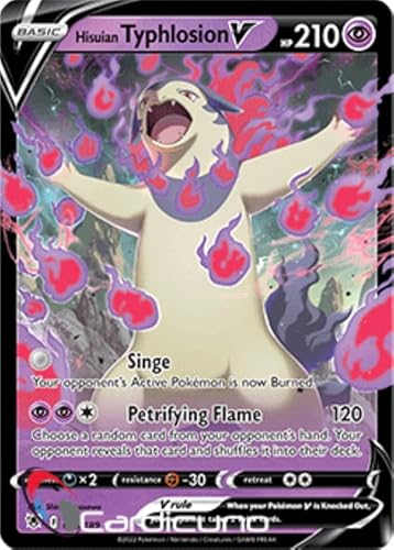 Hisuian Typhlosion V 053/189 Astral Radiance Pokémon Trading Card English von Cardicuno
