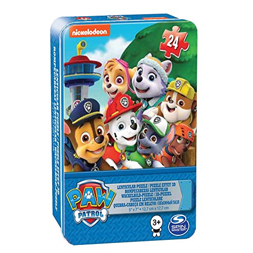 Cardinal Games 6028794 Mini Lenticular Puzzle, 24-Stück, Multicolour von PAW PATROL