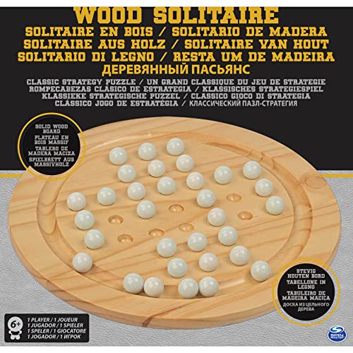 Wood Solitaire Strategy Game Wood Solitaire Strategy Game von Cardinal Games