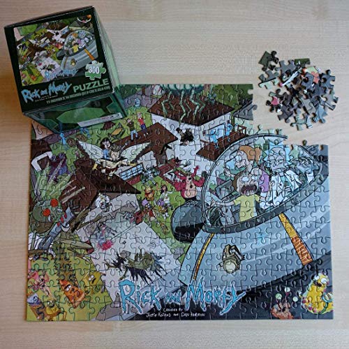 Loot Crate May 2015 Rick and Morty 11in X 14in 300pc Puzzle by Cardinal Industries von Rick and Morty